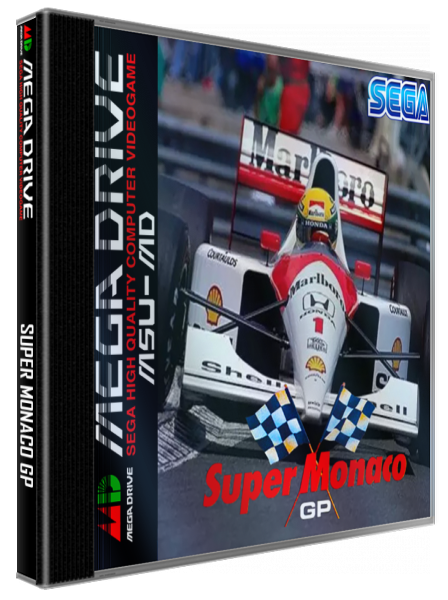 Super Monaco GP — box-3D (WOR)