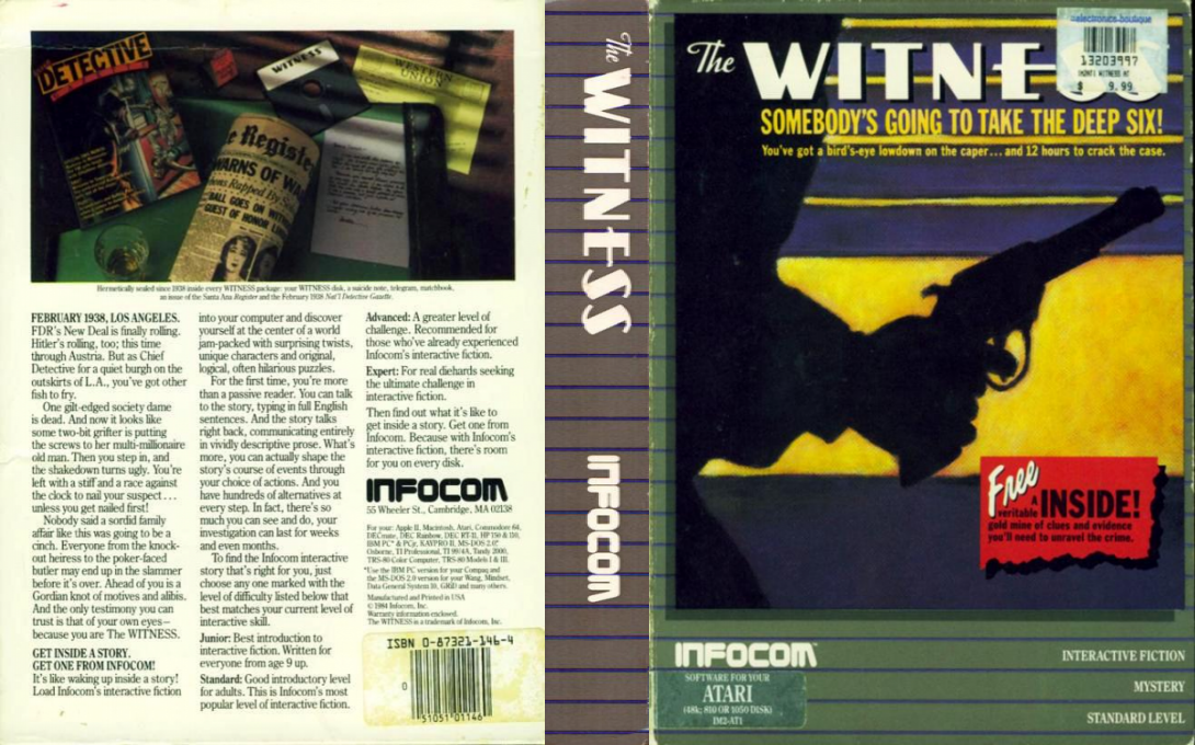 Witness, The — box-texture (US)