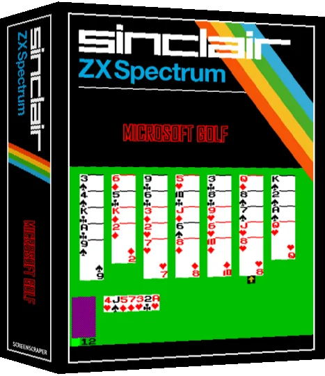Microsoft Golf — box-3D (SS)
