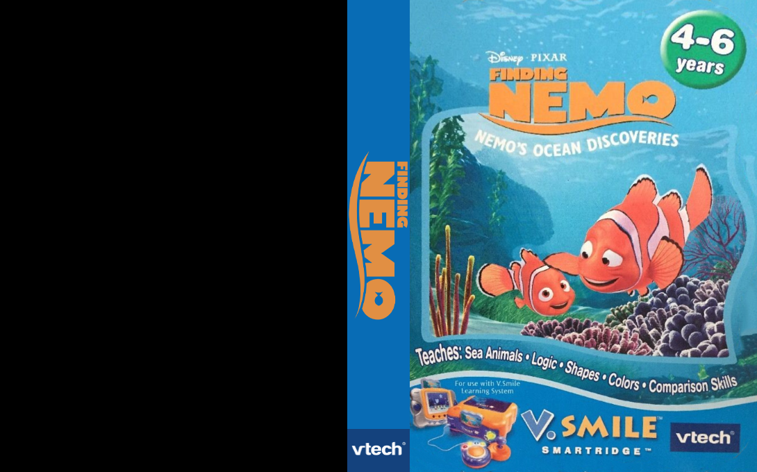 Finding Nemo - Nemo's Ocean Discoveries — box-texture (US)