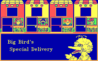 Big Bird's Special Delivery — sstitle (US)