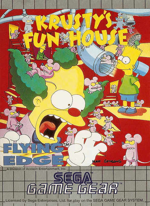 Krusty's Fun House — box-2D (EU)
