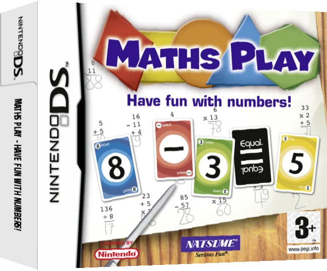 Sansuu Puzzle Game - Equal Card DS — box-3D (EU)