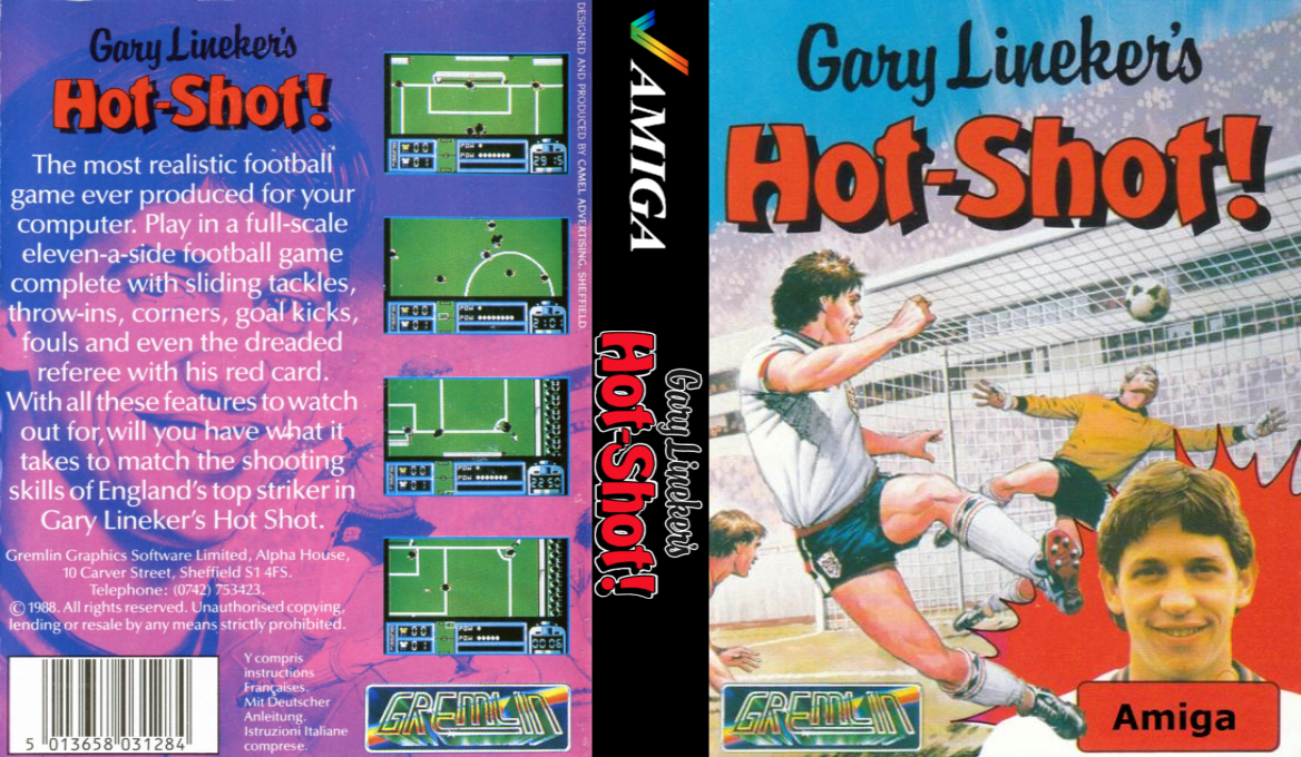 Gary Lineker's Hot-Shot! — box-texture (EU)