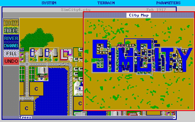 SimCity - Terrain Editor — ss (JP)