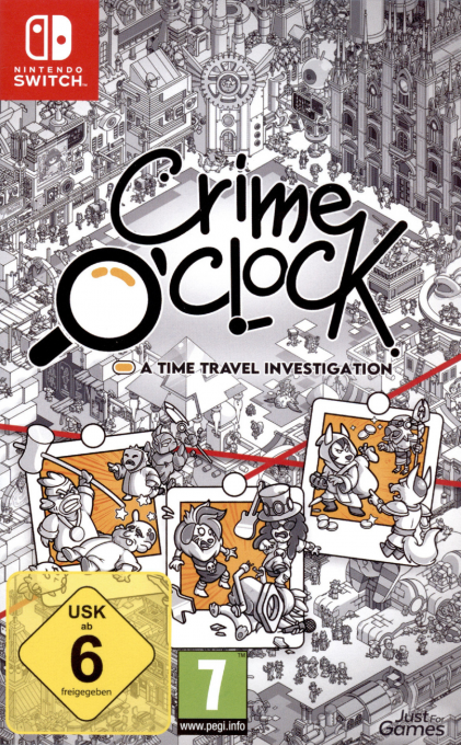 Crime O'Clock - A Time Travel Investigation — box-2D (DE)