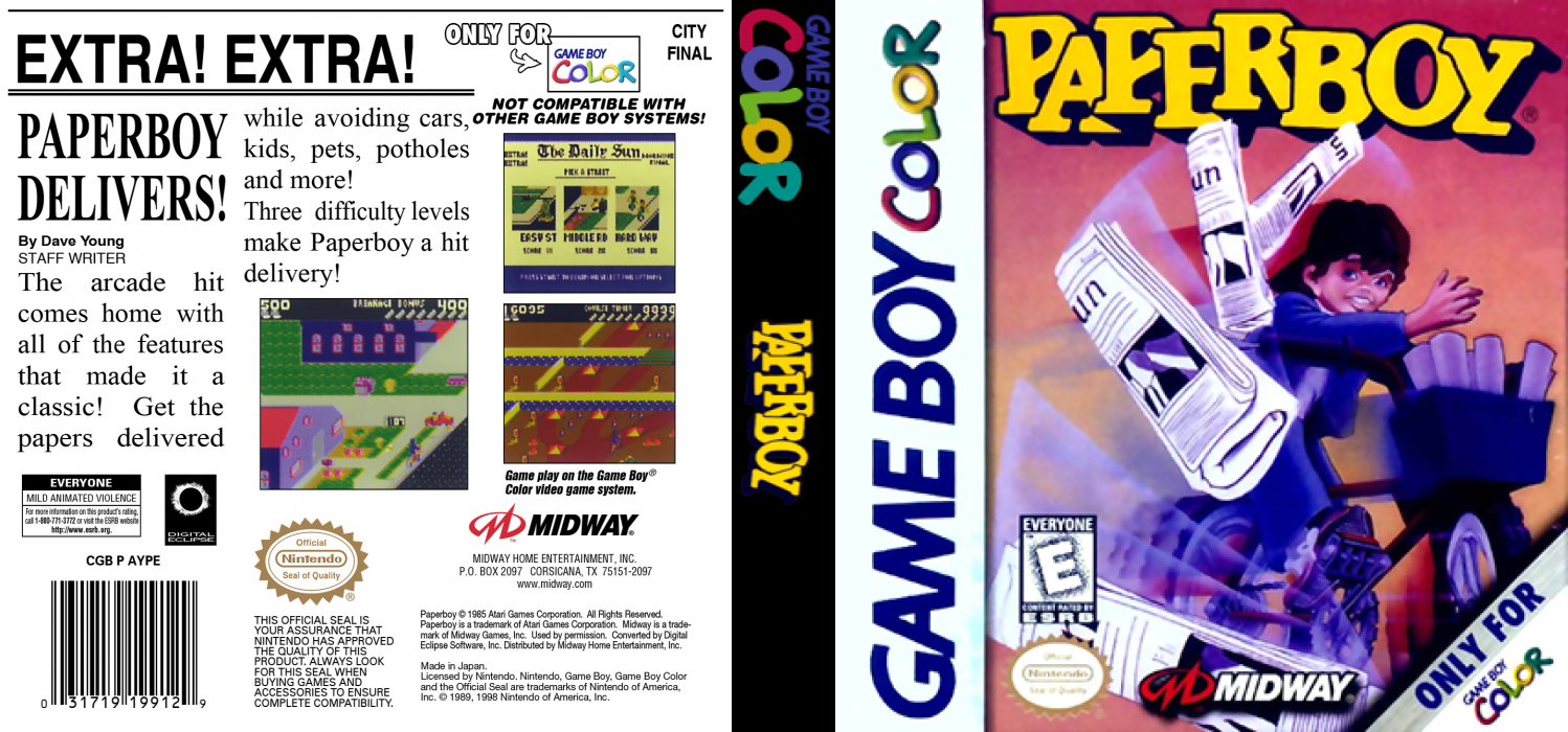 Paperboy — box-texture (US)