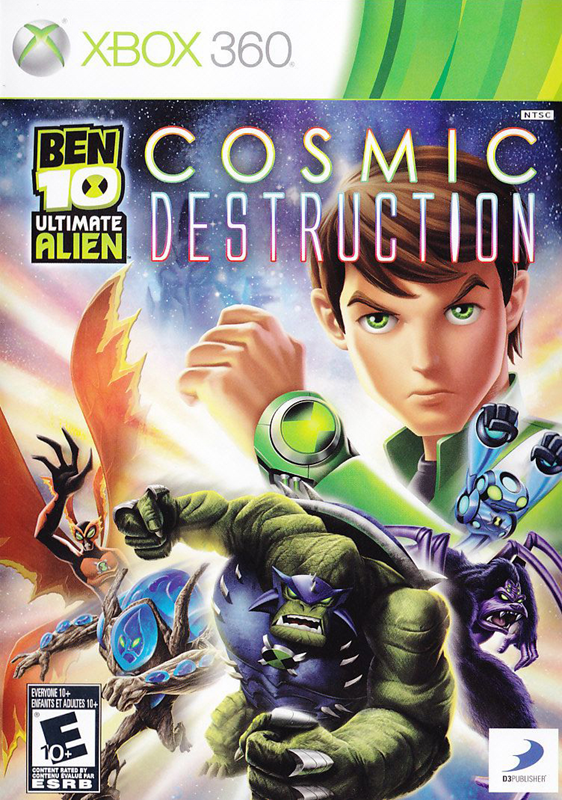 Ben 10 - Ultimate Alien - Cosmic Destruction box art