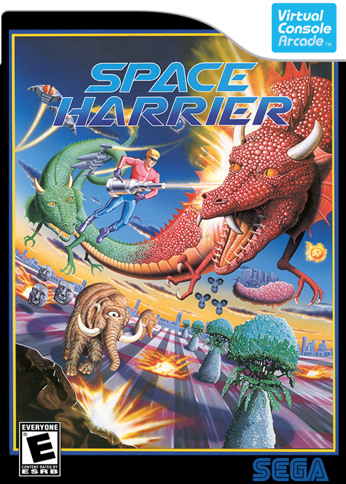 Space Harrier box art