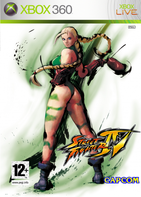 Street Fighter IV — box-2D (DE)
