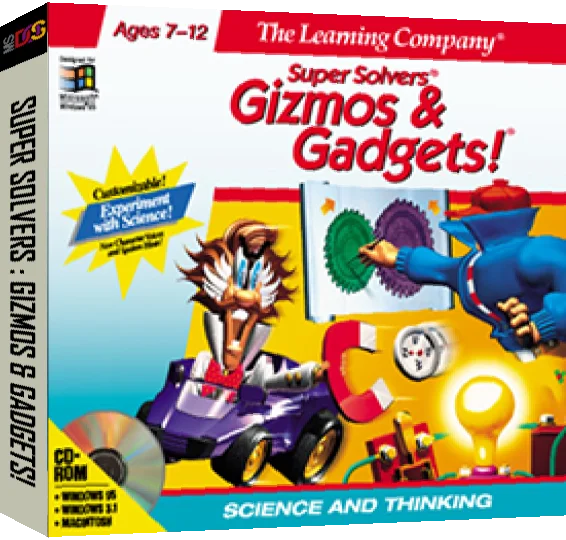 Super Solvers - Gizmos And Gadgets — box-3D (CUS)