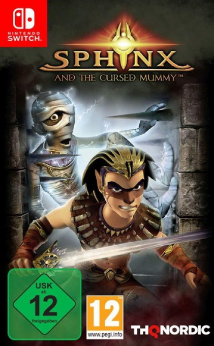 Sphinx And The Cursed Mummy — box-2D (DE)