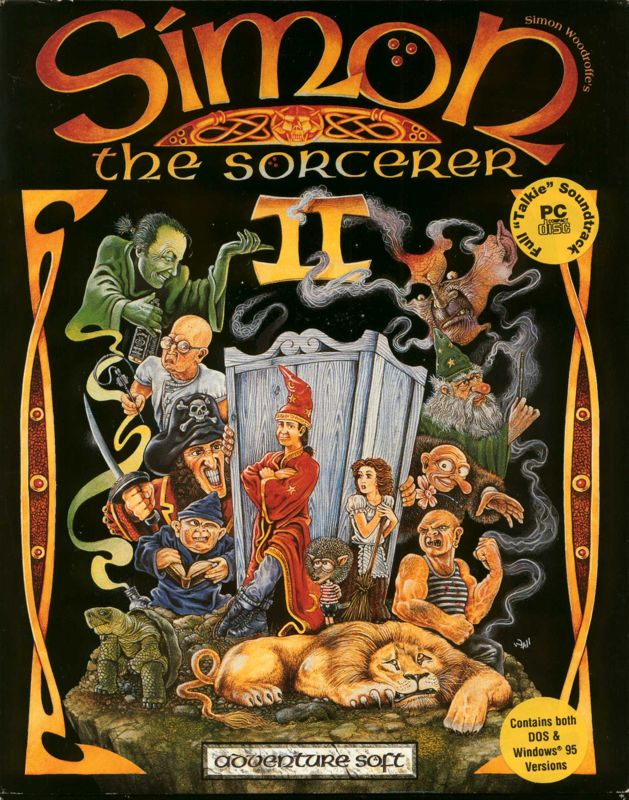 Simon the Sorcerer II: The Lion, the Wizard and the Wardrobe box art