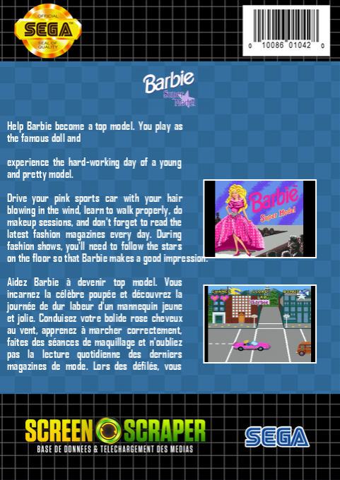 Barbie - Super Model — box-2D-back (SS)