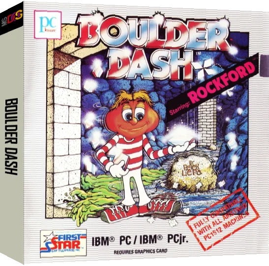Boulder Dash — box-3D (EU)