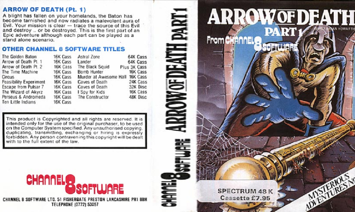 Arrow of Death: Part I — box-texture (WOR)