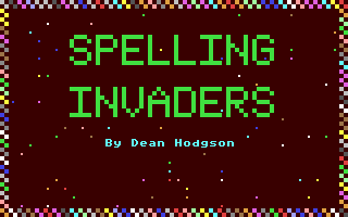 Spelling Invader — sstitle (WOR)