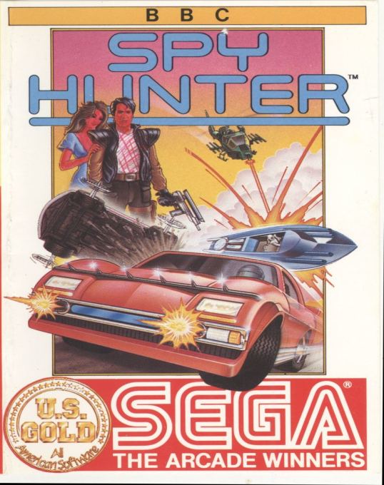 Spy Hunter box art