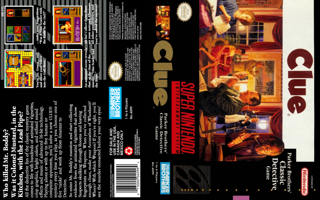 Clue — box-texture (US)