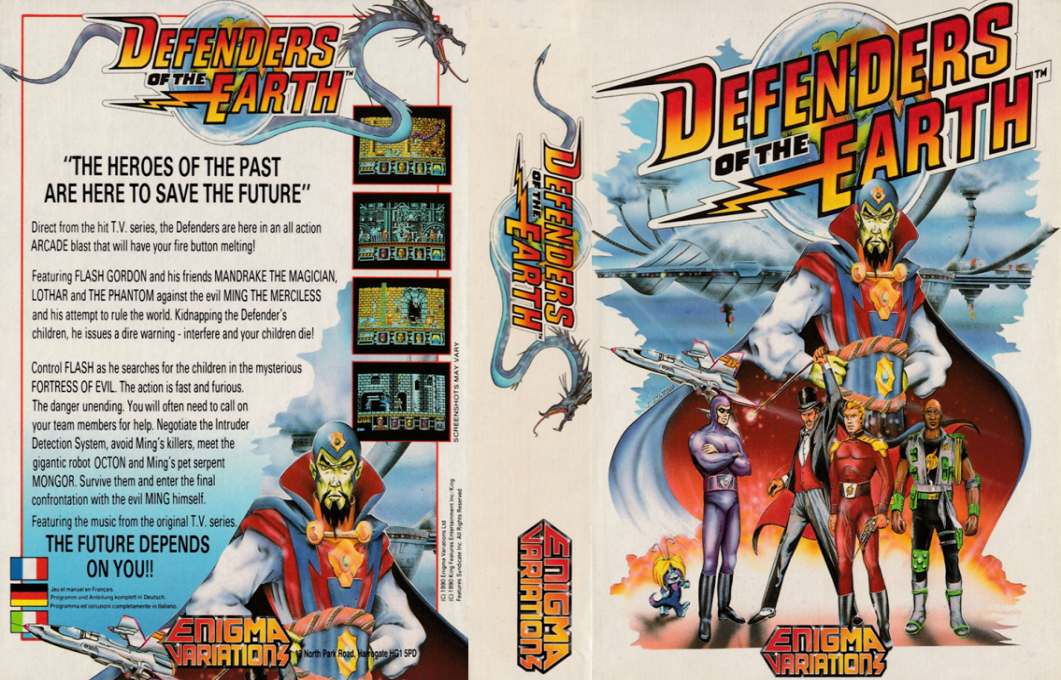 Defenders Of The Earth — box-texture (EU)