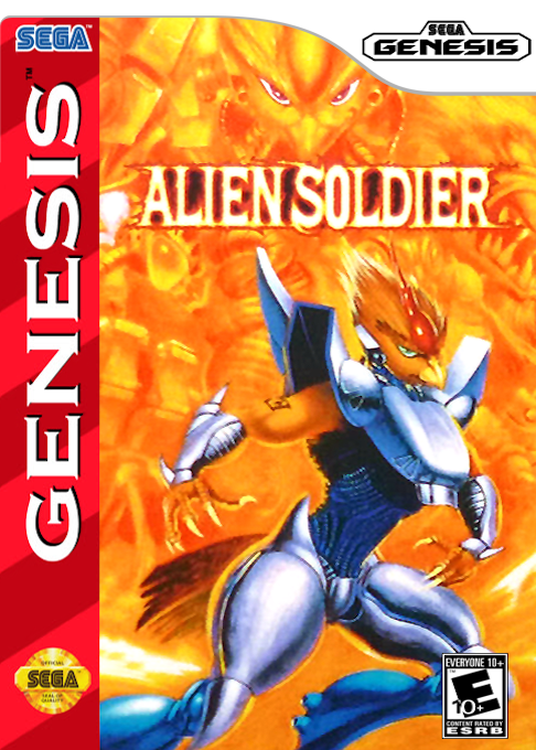 Alien Soldier box art