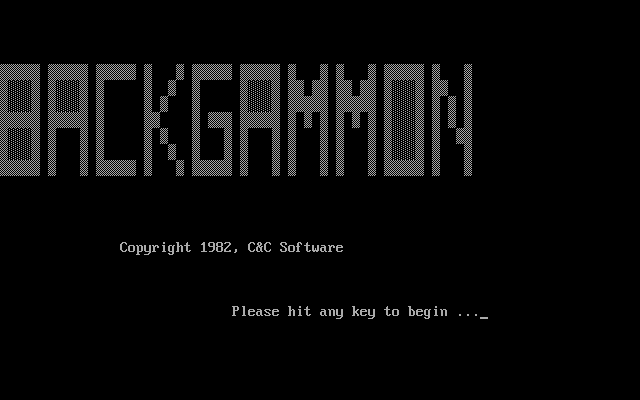 Backgammon box art