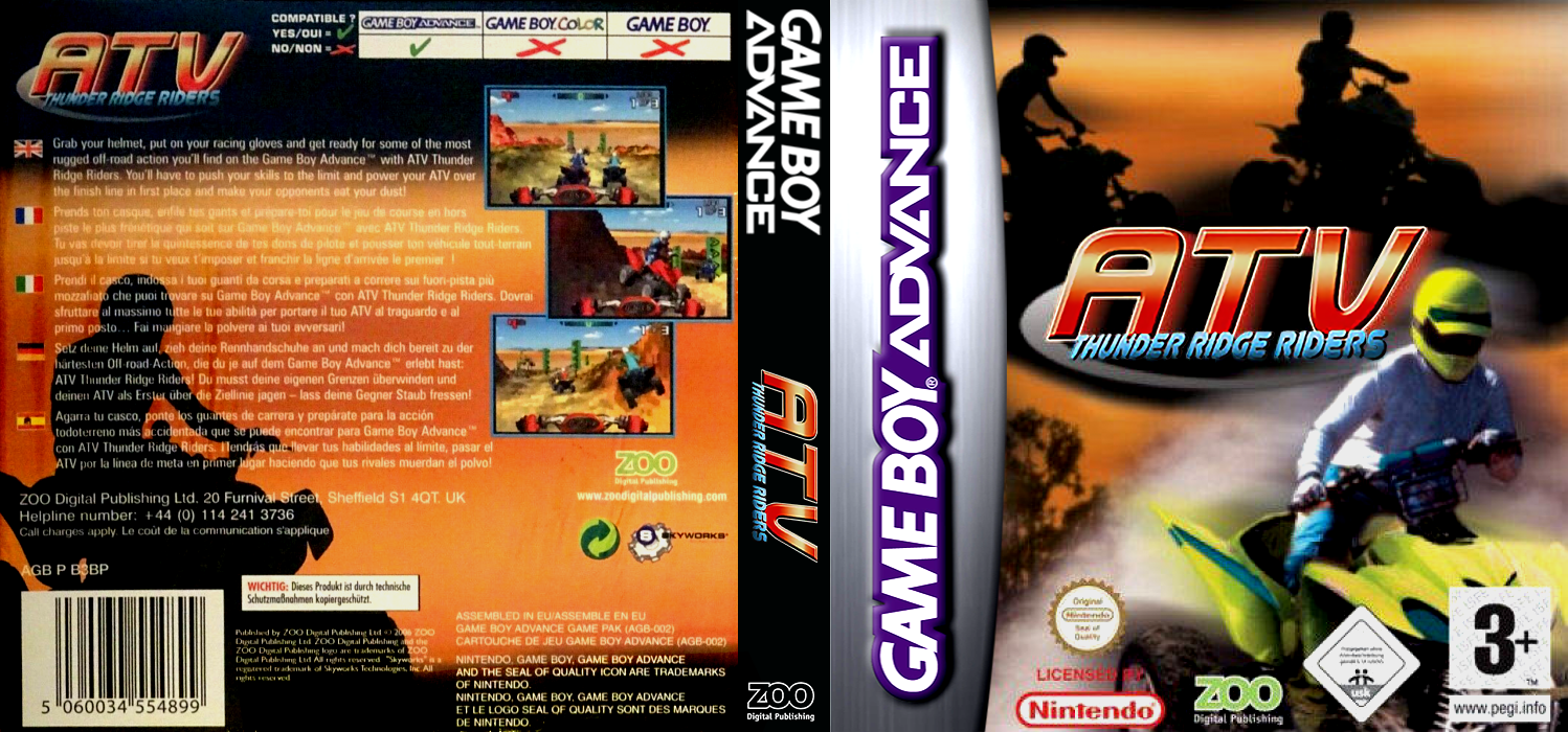 ATV - Thunder Ridge Riders — box-texture (EU)