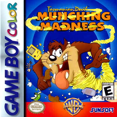 Tazmanian Devil - Munching Madness box art