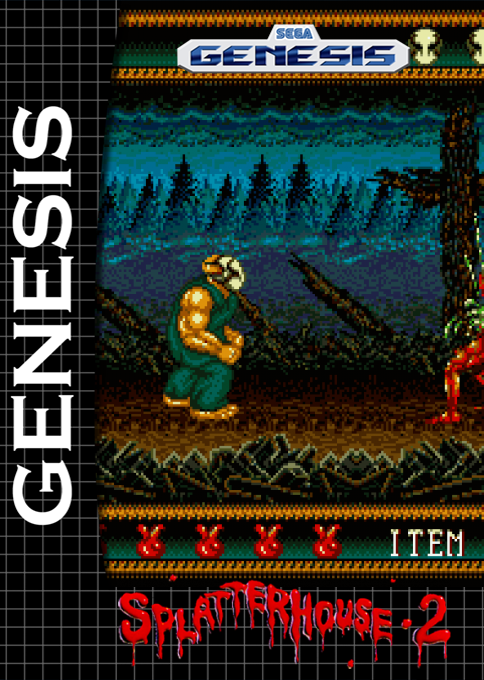 Splatterhouse 2 — box-2D (SS)