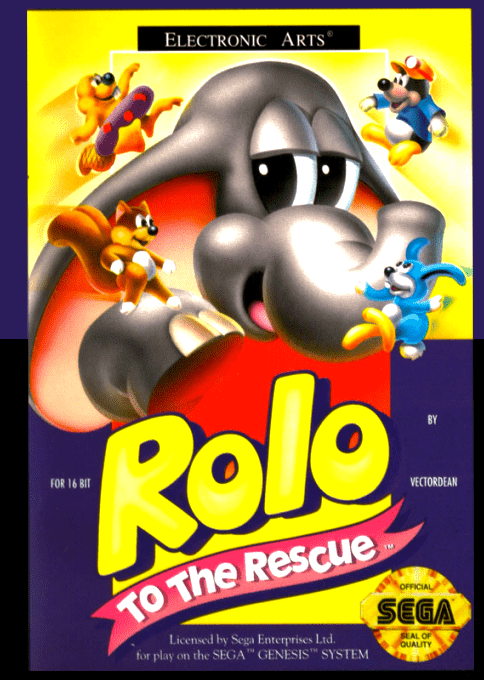 Rolo to the Rescue box art