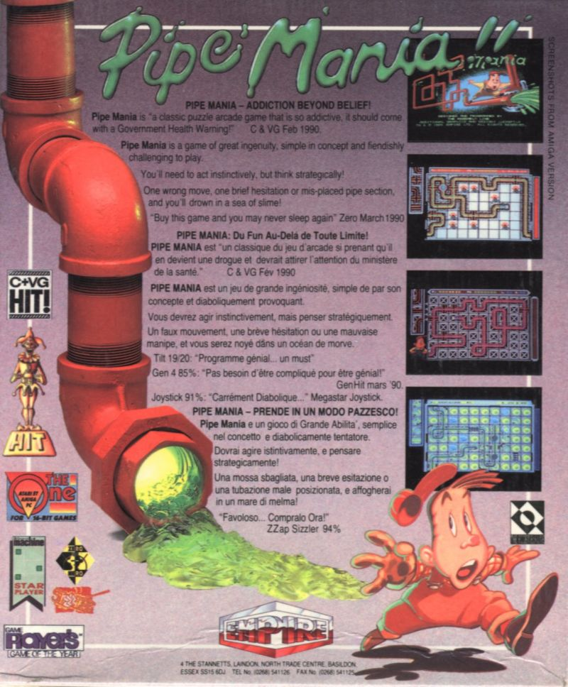 Pipe Dream — box-2D-back (EU)