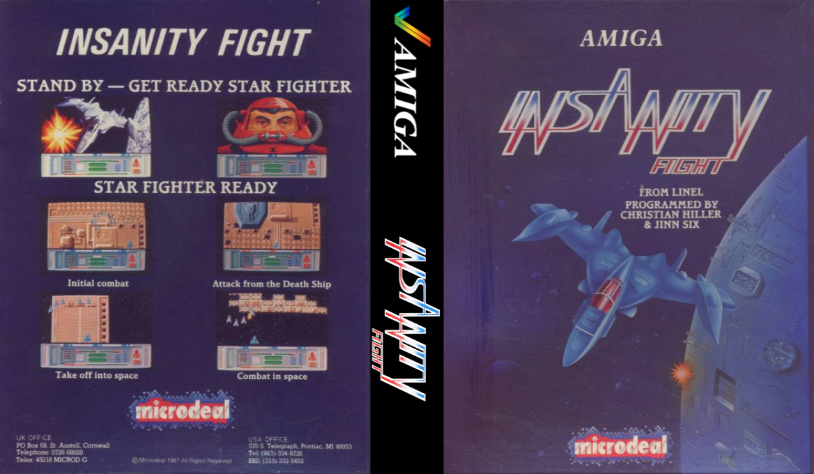 Insanity Fight — box-texture (EU)