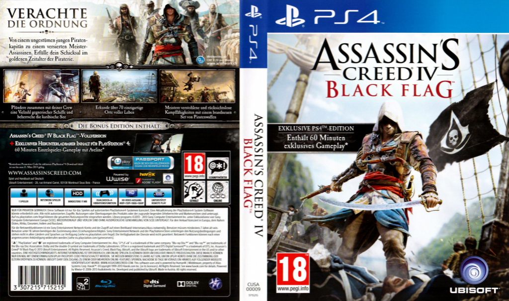 Assassin's Creed IV: Black Flag — box-texture (DE)