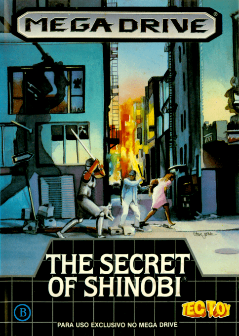 Shadow Dancer : The Secret of Shinobi — box-2D (BR)