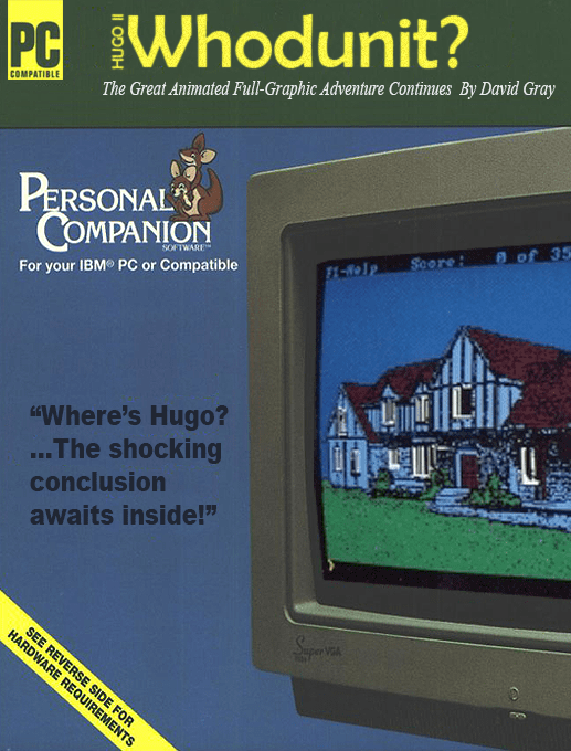 Hugo 2 - Whodunit box art