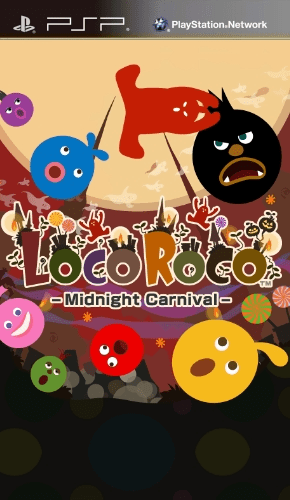 LocoRoco - Midnight Carnival — box-2D (EU)