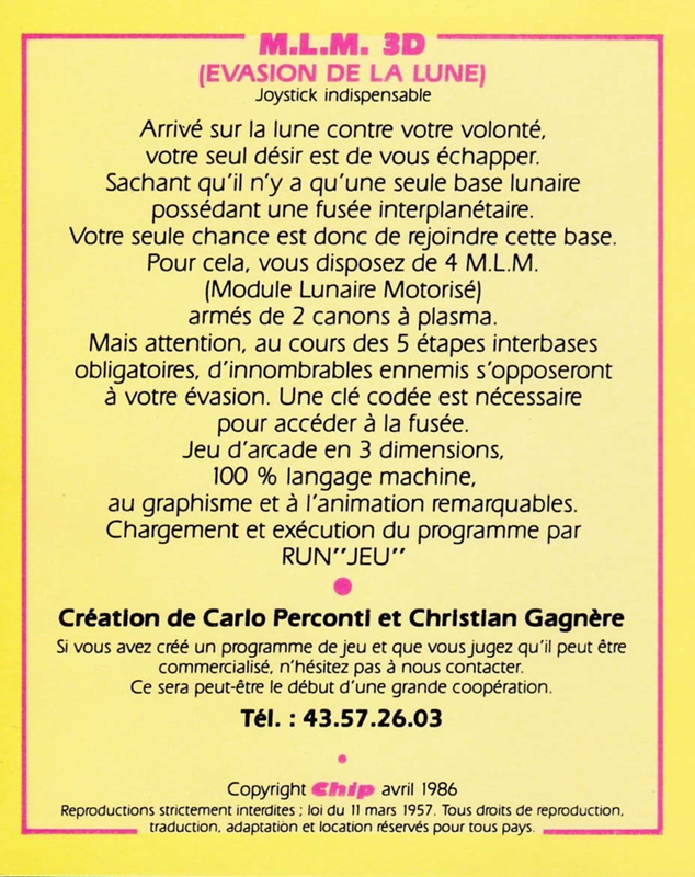 M.L.M 3D - Évasion De La Lune — box-2D-back (FR)