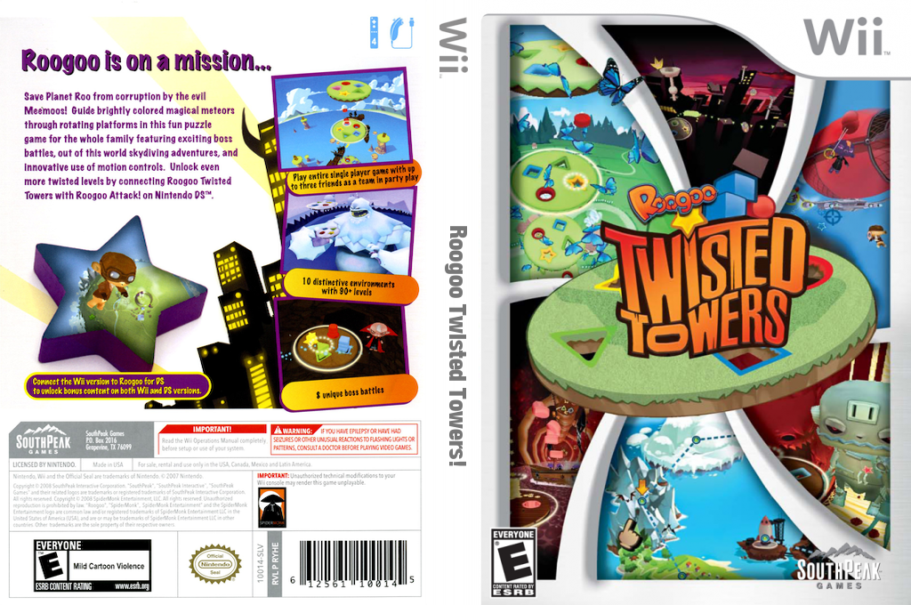 Roogoo - Twisted Towers — box-texture (US)