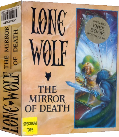 Lone Wolf - The Mirror Of Death — box-3D (EU)