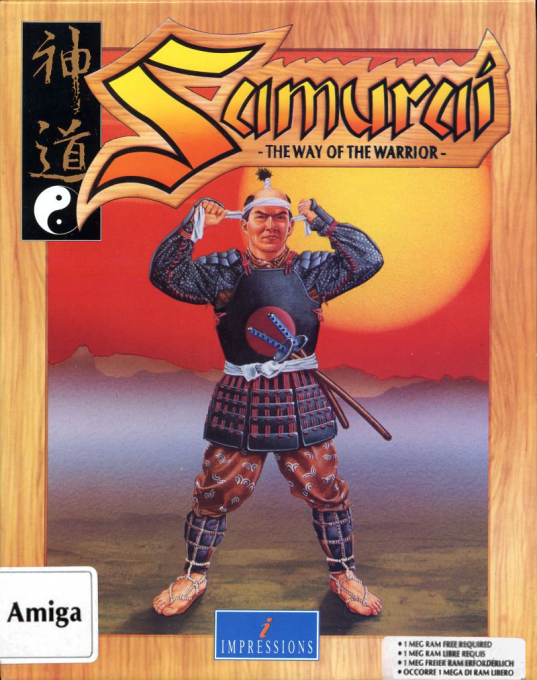 Samurai - The Way of the Warrior — box-2D (EU)