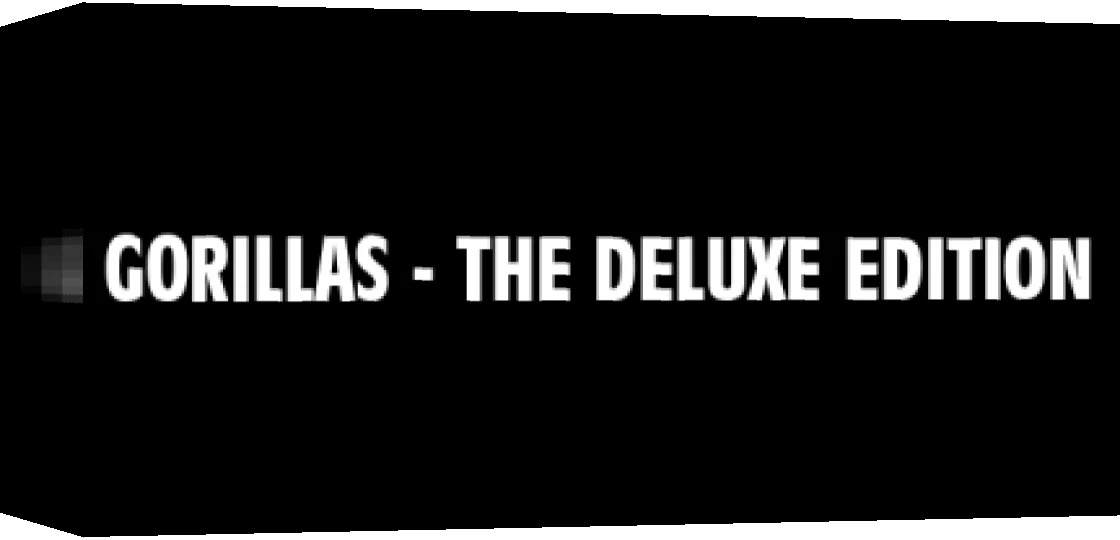 Gorillas - The Deluxe Edition — box-3D (WOR)