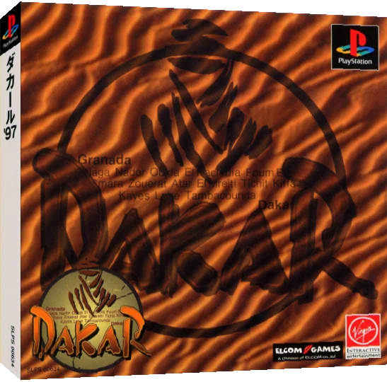 Dakar '97 — box-3D (JP)