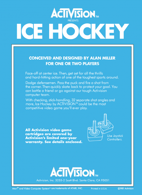 Eishockey-Fieber — box-2D-back (US)