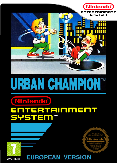 Urban Champion — box-2D (EU)