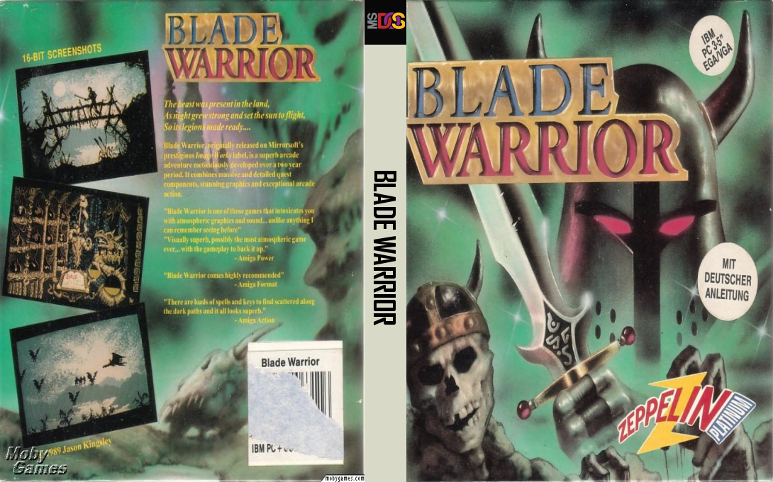Blade Warrior — box-texture (DE)