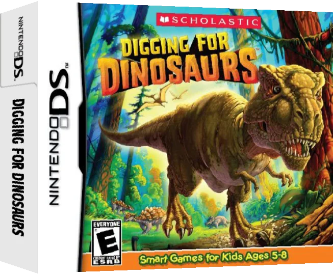 Digging for Dinosaurs — box-3D (US)