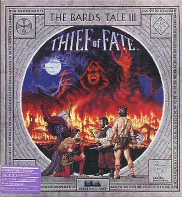 Bard's Tale 3 - The Thief Of Fate, The box art