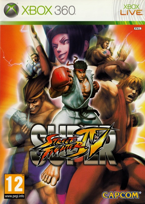 Super Street Fighter IV box art