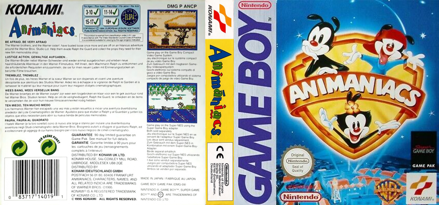Animaniacs — box-texture (EU)