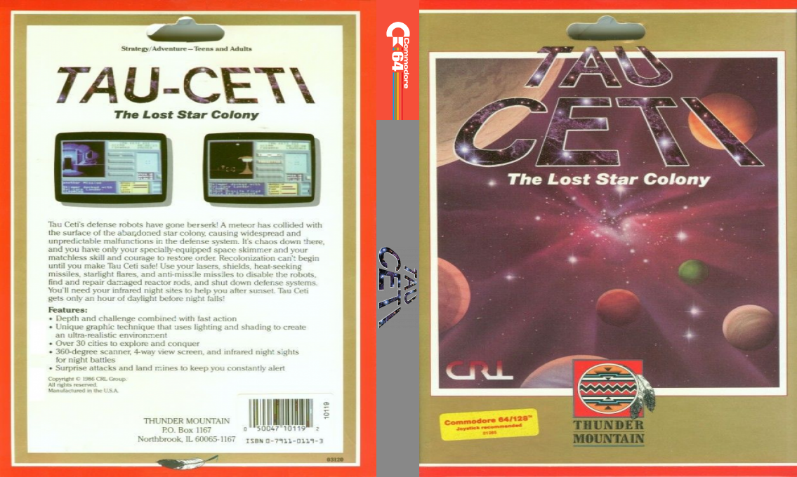 Tau Ceti — box-texture (US)